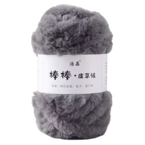 Factory Fluffy 2cm Thick Fur Yarn Chunky Fur Yarn