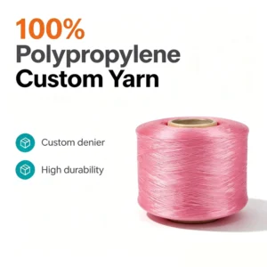 Factory High Durability FDY Multifilament Yarn 100% Polypropylene Yarn Multicolored 900D Polipropilen Iplik