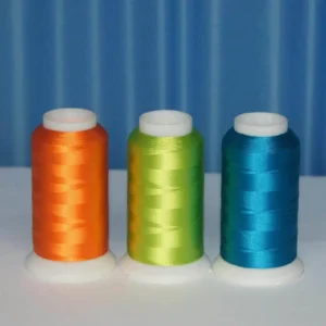 Factory High Quality 100% Dyed 120D/1 300D/1 45D/1 600D/1 Viscose Filament Yarn for Knitting Weaving Embroidery Eco-Friendly