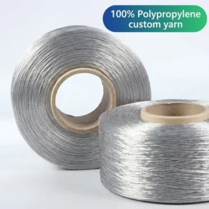 Factory Hilo PP 400D High Durability 100% Polypropylene Yarn Abrasion Resistant Fio De Polipropileno for Rope Webbing