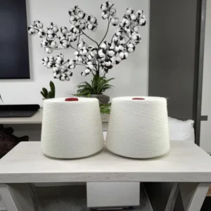 Factory Low Price 100% Cotton Yarn Raw White 21S 32S 40S Super Soft Eco-Friendly Anti-Bacteria for Hand Sewing
