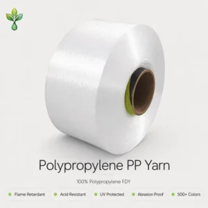 Factory Multicolored Abrasion Resistant Acidproof PP Yarn 900D FDY Textile Weaving hilo De Polipropileno Yarn