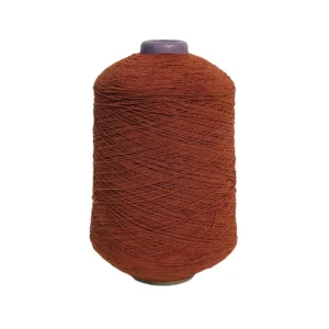 Factory Price 100#7575 Rubber Double Covered Yarn High Elastic Natural Latex For Socks Knitting