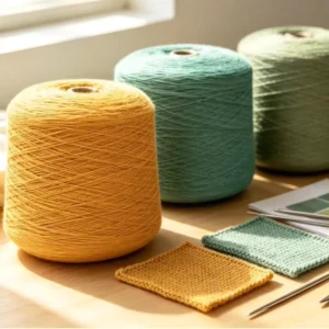 Factory Price 1kg 100% Acrylic Core Spun Yarn Dyed Yarn For Knitting Sewing