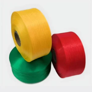 Factory Price 900D PP Chenille Yarn Dyed Virgin Color Twisted Hollow FDY Filament Yarn for Knitting Weaving