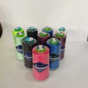 Factory Price Spun 40S/2 3000Y 100% Polyester Sewing Thread With Different Colors