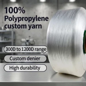 Factory Price YIJIN Brand Raw Smooth Surface FDY Hollow PP Yarn OE 600D Denier Hand Knitting Delivers Excellent Processability