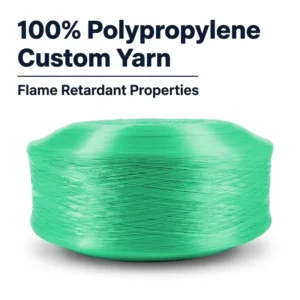 Factory Recycled Yarn Various Colors 150D-1500D Thread Flame Retardant PP Yarn for Rope Webbing Tent Luggage Strap