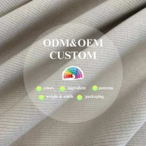 Factory Sale Modal Polyester52% Cotton17% Modal25% Sp6% Modal Scuba Fabric 380 390gsm Stretch for Fashion HD2585 1