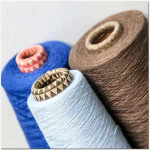 Factory Stock Silk Cashmere Blended Yarn Top Dyed Yarn