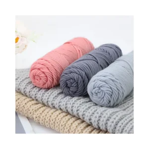 Factory Supply 100% Acrylic Worsted Yarn Warm and Comfortable Dyed Fancy for Handmade Knitting Sewing and Weaving