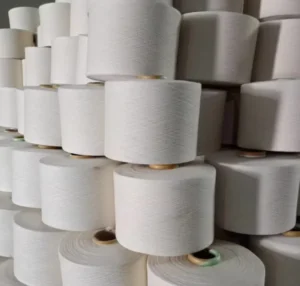 Factory Supply 100% Organic Cotton Yarn OE Yarn Open End Raw White for Knitting and Weaving 10s