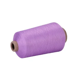 Factory Supply 100% Polyester Filament Yarn High Stretch Elastic Dyed Anti Bacteria Eco Friendly for Sock Knitting