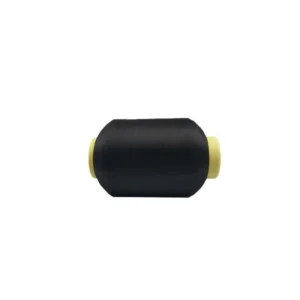 Factory Supply Black Spandex Yarn 40 70 Scy Yarn Nylon Spandex Single Covered Yarn for Hosiery Weaving