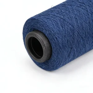 Factory Supply Dark Blue Recycled Count Yarn for Weaving Fabric and Industrial Textile