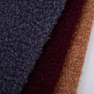 Factory Supply Fancy Yarn Knitted 100% Polyester 145cm 245gsm Yarn Fabrics for Clothing