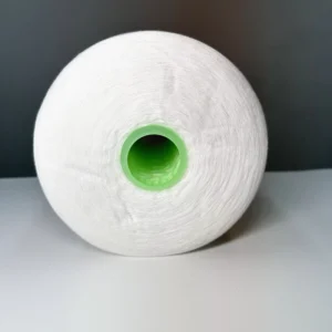 Factory Supply Raw White 100% Polyester Recycle High Tenacity Ring Spun Yarn Recycled Polyester Yarn for Sewing Thread