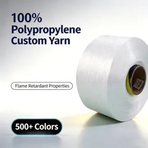Factory Various Colors 150D-1500D PP Yarn High Durability FDY 100% Polypropylene Yarn for Strapping Bands Ropes