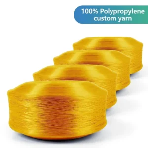 Factory Various Colors FDY Textile Yarn Multifilament Yarn 150D-1500D PP Yarn for Strapping Bands
