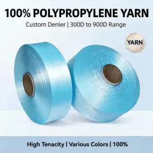 Factory Various Colors Recycle Yarn FDY High Durability Anti UV Hilo pp 900D for Weaving Luggage Handles Ropes