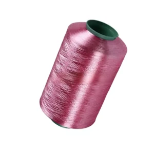 Factory Warp Yarn FDY Dyed Bright Filament Twisted Polyester Chenille 75D Dedicated Trademark Ribbon Weaving DB006
