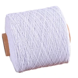 Factory White 52 Rubber Covered Yarn Latex Elastic Thread For Sewing
