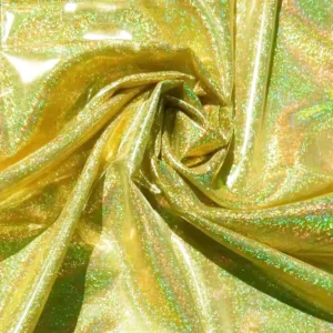 Factory Woven Iridescent Sparkle Glitter Hologram Metallic Laser Lame Fabric Lightweight 100% Polyester Upholstery Bag