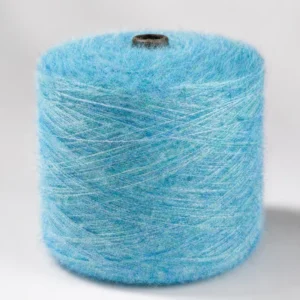 Fancy 100% Polyester Texturized Yarn Ring Spun Z Twist for Hand Knitting High Tenacity Raw Pattern Sweaters Scarves Hats Shawls