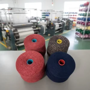 Fancy Chenille Yarn NM2 35 Polyester Cotton Acrylic Sweater Weaving Dyed Multiple Colors 200 Twist