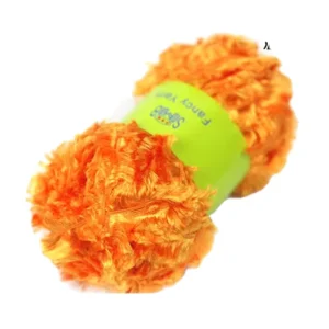 Fancy Feather Eyelash Yarns 100% Polyester Crochet Yarn for Knitting