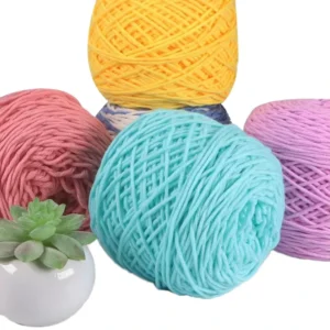 Fancy Yarn 100% Acrylic Dyed Texturized Yarn for Knitting and Crochet Cross Border New Products