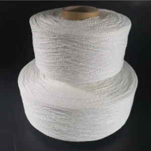 Fancy Yarn 100% Polyester Roving Slub Fancy Yarn 1800D 1200D 900D 600D for Linen Like Fabrics