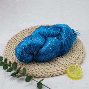 Fancy Yarn 100% Polyester Sequin Yarn for Hand Knitting Yarn