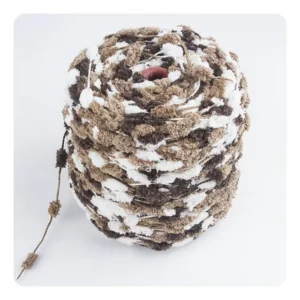 Fancy Yarn 100%polyester Dragonfly Knot Yarn for Tweed Fabric