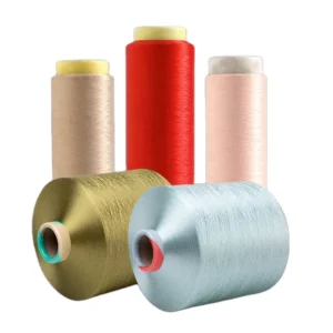 Fancy Yarn 150/48 DTY Texturized Filament Eco Friendly Recyclable Moisture Absorbent 100% Polyester Oeko Tex Certified