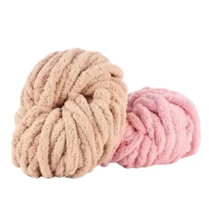 Fancy Yarn Arm Knit Giant Soft Chunky Chenille 100% Polyester