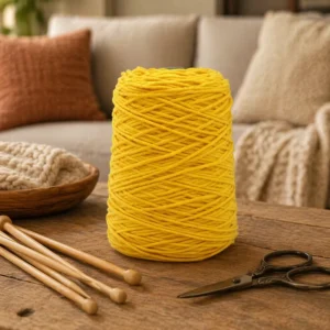 Fancy Yarn Cone 100% Acrylic for Tufting and Knitting