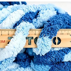 Fancy Yarn Fluffy Arm Knitting Chenille 250g Eco-Friendly