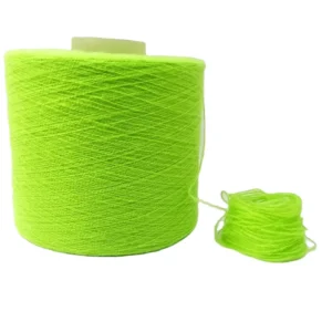 Fancy Yarn Nm5.8 Nm7.5 Nm9.0 Nm13 Nm16 100% Recycled Polyester Brushed Yarn for Flat Knitting Sweater Sock
