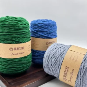 Fancy Yarn Softy 8ply 100% Acrylic Knitting Strands for Tufting and Tufting Gun