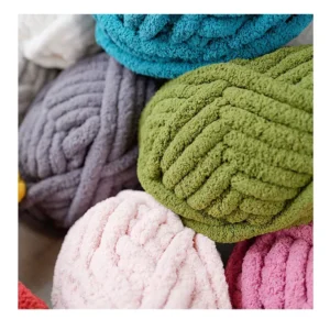 Fancy Yarn for Chunky Hand Knitted Blankets