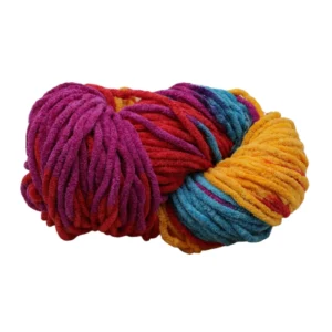 Fancy Yarn for Hand Knitting Soft Fine Matte Chenille Crochet Yarn