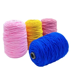 Fancy Yarn for Rugs 100% Acrylic Dyed Soft Durable 3mm 400g Various Colors