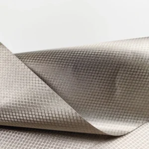 Faraday Diamond Copper Nickel Cloth EMI RFID Shielding Ripstop Waterproof Yarn Dyed Metal
