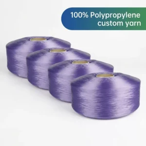 Fast Delivery FDY Textile Weaving Yarn Multicolored Flame Retardant PP Yarn for Rope Webbing Tent Luggage Strap