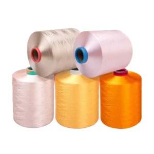 Filament DTY Yarn 100% Polyester Recycled Dyed Textured Eco Friendly Recyclable ISO9001 Certified 150D-300D SD 15048