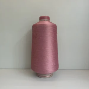 Filament Nylon 6 Yarn for Hand Knitting Sewing AA Grade with Dusty Rose Pearlescent Pink Texture