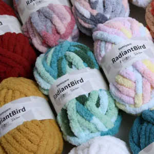 Finger Show 226G For Crochet Eco Cushion Blanket Kennel Chunky Chenille Yarn