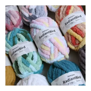 Finger Show 226g 31m DIY Chunky Chenille Yarn Sofa Throw Blanket Kennel