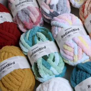 Finger Show 226g 31m High Quality Chunky Chenille JumboYarn Blanket Kennel Bag Soft Carpet